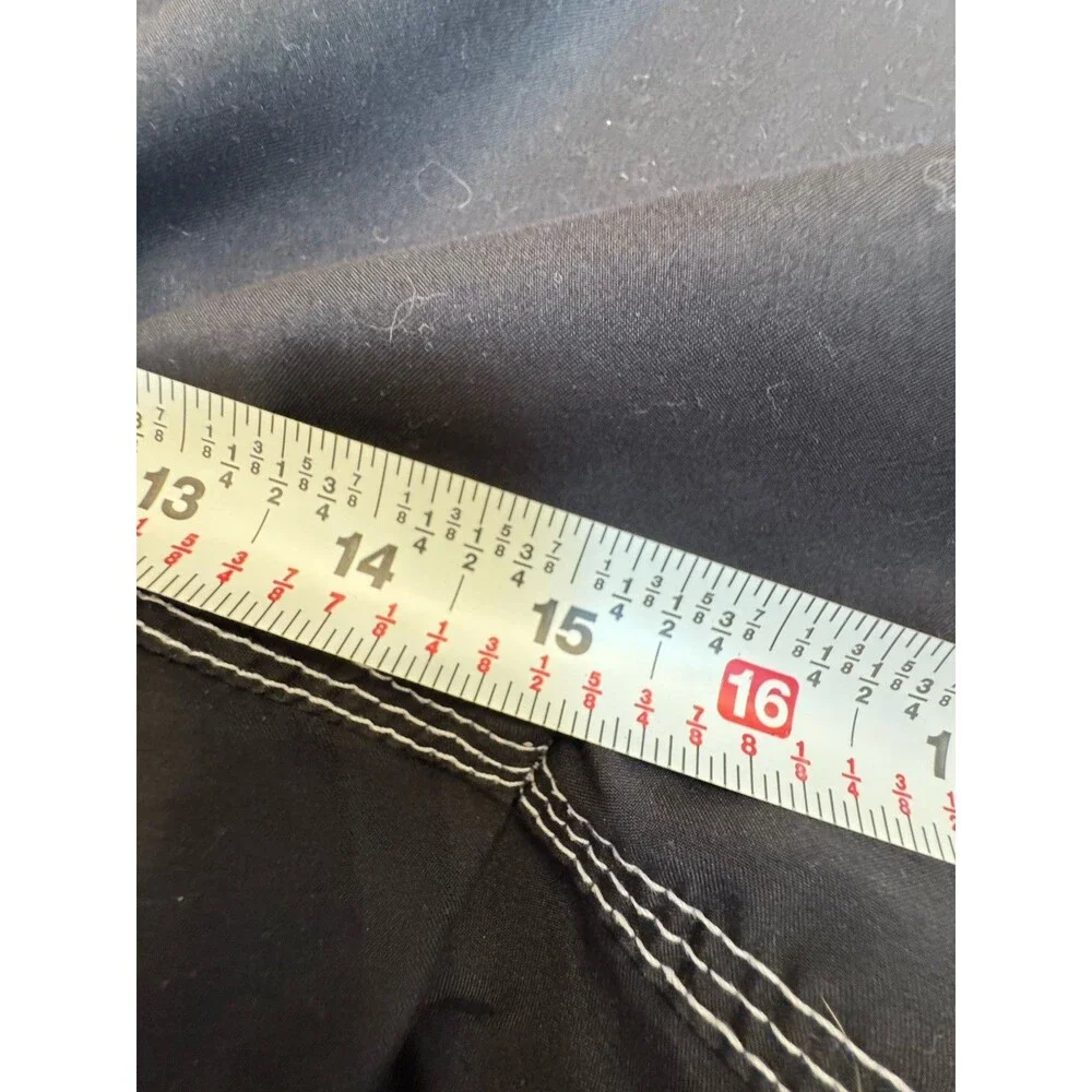 Route 66 Men’s 3XL Black Board Shorts Swim Trunks Cargo Pocket Drawstring
